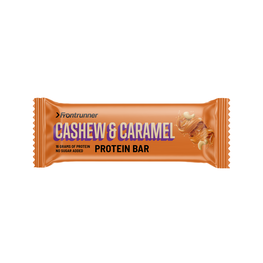 Protein Bar (55 g) Cashews & Caramel.